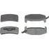 Wagner MX76 Disc Brake Pad Set Wagner ThermoQuiet MX76 Semi-Metallic Disc Brake Pad Set