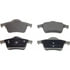 Wagner MX795 Disc Brake Pad Set Wagner Brake ThermoQuiet MX795 Semi-Metallic Disc Brake Pad Set