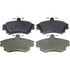 Wagner MX837 Disc Brake Pad Set Wagner Brake ThermoQuiet MX837 Semi-Metallic Disc Brake Pad Set