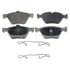Wagner MX853 Disc Brake Pad Set Wagner Brake ThermoQuiet MX853 Semi-Metallic Disc Brake Pad Set