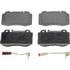 Wagner MX847A Disc Brake Pad Set Wagner Brake ThermoQuiet MX847A Semi-Metallic Disc Brake Pad Set