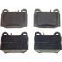 Wagner MX874 Disc Brake Pad Set Wagner Brake ThermoQuiet MX874 Semi-Metallic Disc Brake Pad Set
