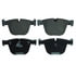 Wagner MX919B Disc Brake Pad Set Wagner Brake ThermoQuiet MX919B Semi-Metallic Disc Brake Pad Set