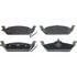 Wagner MX963 Disc Brake Pad Set Wagner Brake ThermoQuiet MX963 Semi-Metallic Disc Brake Pad Set