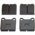 Wagner MX96 Disc Brake Pad Set Wagner ThermoQuiet MX96 Semi-Metallic Disc Brake Pad Set