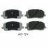085-1658 by BECK ARNLEY - PREMIUM ASM BRAKE PADS