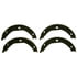 Wagner PAB807 Parking Brake Shoe Wagner ThermoQuiet PAB807 Parking Brake Shoe Set