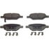 Wagner PD1033A Disc Brake Pad Set Wagner Brake ThermoQuiet PD1033A Ceramic Disc Brake Pad Set