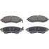 Wagner PD1035 Disc Brake Pad Set Wagner Brake ThermoQuiet PD1035 Ceramic Disc Brake Pad Set