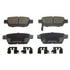 Wagner PD1103 Disc Brake Pad Set Wagner Brake ThermoQuiet PD1103 Ceramic Disc Brake Pad Set