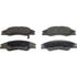 Wagner PD1074 Disc Brake Pad Set Wagner Brake ThermoQuiet PD1074 Disc Brake Pad Set