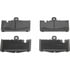 Wagner PD1180 Disc Brake Pad Set Wagner Brake ThermoQuiet PD1180 Ceramic Disc Brake Pad Set