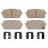 Wagner PD1296 Disc Brake Pad Set Wagner Brake ThermoQuiet PD1296 Disc Brake Pad Set