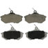 Wagner PD227A Disc Brake Pad Set Wagner Brake ThermoQuiet PD227A Disc Brake Pad Set
