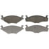 Wagner PD280A Disc Brake Pad Set Wagner Brake ThermoQuiet PD280A Disc Brake Pad Set