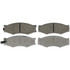 Wagner PD266A Disc Brake Pad Set Wagner Brake ThermoQuiet PD266A Ceramic Disc Brake Pad Set