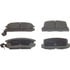 Wagner PD309 Disc Brake Pad Set Wagner Brake ThermoQuiet PD309 Ceramic Disc Brake Pad Set