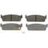 Wagner PD481 Disc Brake Pad Set Wagner ThermoQuiet PD481 Ceramic Disc Brake Pad Set