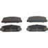 Wagner PD482A Disc Brake Pad Set Wagner Brake ThermoQuiet PD482A Disc Brake Pad Set