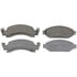 Wagner PD50 Disc Brake Pad Set Wagner Brake ThermoQuiet PD50 Ceramic Disc Brake Pad Set