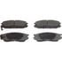 Wagner PD552 Disc Brake Pad Set Wagner Brake ThermoQuiet PD552 Disc Brake Pad Set