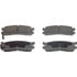 Wagner PD553 Disc Brake Pad Set Wagner Brake ThermoQuiet PD553 Ceramic Disc Brake Pad Set