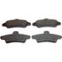 Wagner PD661 Disc Brake Pad Set Wagner Brake ThermoQuiet PD661 Disc Brake Pad Set