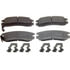Wagner PD698 Disc Brake Pad Set Wagner Brake ThermoQuiet PD698 Ceramic Disc Brake Pad Set