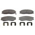 Wagner PD864 Disc Brake Pad Set Wagner Brake ThermoQuiet PD864 Disc Brake Pad Set