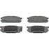 Wagner PD891 Disc Brake Pad Set Wagner Brake ThermoQuiet PD891 Disc Brake Pad Set
