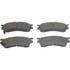 Wagner PD893 Disc Brake Pad Set Wagner Brake ThermoQuiet PD893 Disc Brake Pad Set