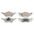 Wagner PD816 Disc Brake Pad Set Wagner Brake ThermoQuiet PD816 Disc Brake Pad Set