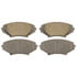 Wagner QC1009 Disc Brake Pad Set Wagner Brake ThermoQuiet QC1009 Ceramic Disc Brake Pad Set