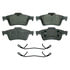 Wagner PD973A Disc Brake Pad Set Wagner Brake ThermoQuiet PD973A Disc Brake Pad Set