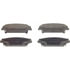 Wagner QC1020 Disc Brake Pad Set Wagner Brake ThermoQuiet QC1020 Ceramic Disc Brake Pad Set