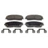 Wagner QC1056 Disc Brake Pad Set Wagner Brake ThermoQuiet QC1056 Ceramic Disc Brake Pad Set
