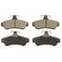 Wagner QC1048A Disc Brake Pad Set Wagner Brake ThermoQuiet QC1048A Ceramic Disc Brake Pad Set