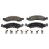 Wagner QC1158 Disc Brake Pad Set Wagner Brake ThermoQuiet QC1158 Ceramic Disc Brake Pad Set