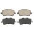 Wagner QC1307 Disc Brake Pad Set Wagner Brake ThermoQuiet QC1307 Ceramic Disc Brake Pad Set