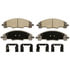 Wagner QC1339 Disc Brake Pad Set Wagner Brake ThermoQuiet QC1339 Ceramic Disc Brake Pad Set