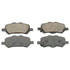 Wagner QC1402 Disc Brake Pad Set Wagner Brake ThermoQuiet QC1402 Ceramic Disc Brake Pad Set