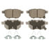 Wagner QC1423 Disc Brake Pad Set Wagner Brake ThermoQuiet QC1423 Ceramic Disc Brake Pad Set