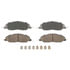 Wagner QC1463 Disc Brake Pad Set Wagner Brake ThermoQuiet QC1463 Ceramic Disc Brake Pad Set