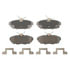 Wagner QC1465 Disc Brake Pad Set Wagner Brake ThermoQuiet QC1465 Ceramic Disc Brake Pad Set