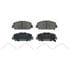 Wagner QC1697 Disc Brake Pad Set Wagner Brake ThermoQuiet QC1697 Ceramic Disc Brake Pad Set