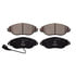 Wagner QC1633 Disc Brake Pad Set Wagner Brake ThermoQuiet QC1633 Ceramic Disc Brake Pad Set