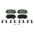 Wagner QC1640B Disc Brake Pad Set Wagner Brake ThermoQuiet QC1640B Ceramic Disc Brake Pad Set