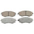 Wagner QC462 Disc Brake Pad Set Wagner Brake ThermoQuiet QC462 Ceramic Disc Brake Pad Set