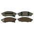 Wagner QC376 Disc Brake Pad Set Wagner Brake ThermoQuiet QC376 Ceramic Disc Brake Pad Set