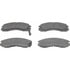 Wagner QC530 Disc Brake Pad Set Wagner Brake ThermoQuiet QC530 Ceramic Disc Brake Pad Set